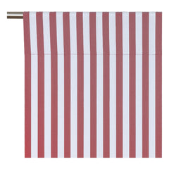 Nobodinoz - Wendy Stripes Cotton Voile Curtain | Brown