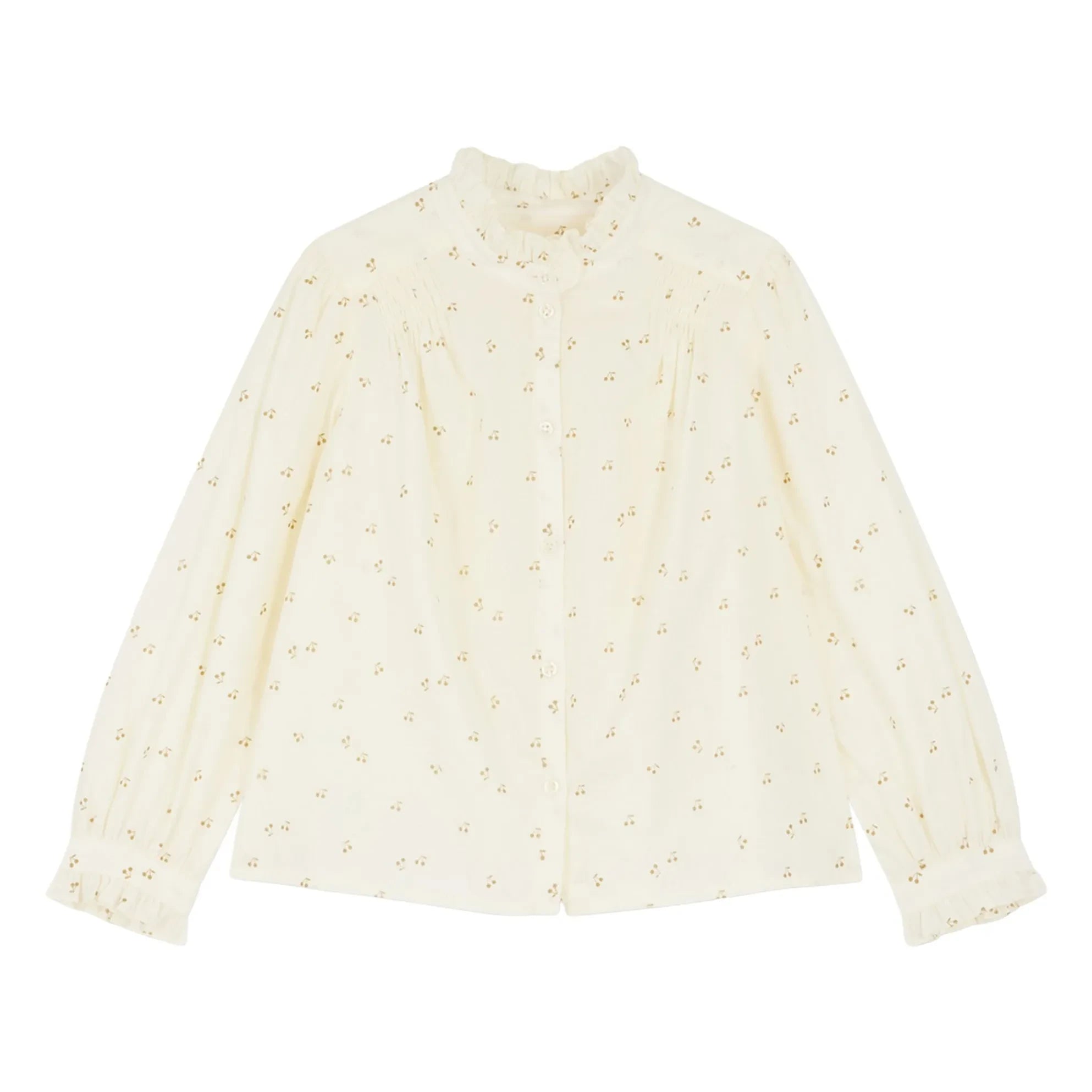 Bonpoint - Jorja Cotton Voile Blouse | White