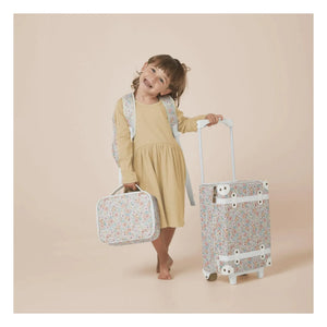Olli Ella - See-ya Butterfly Suitcase | Ecru