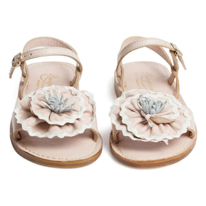 Bonpoint - Lola Fleurs Sandals | Powder Pink