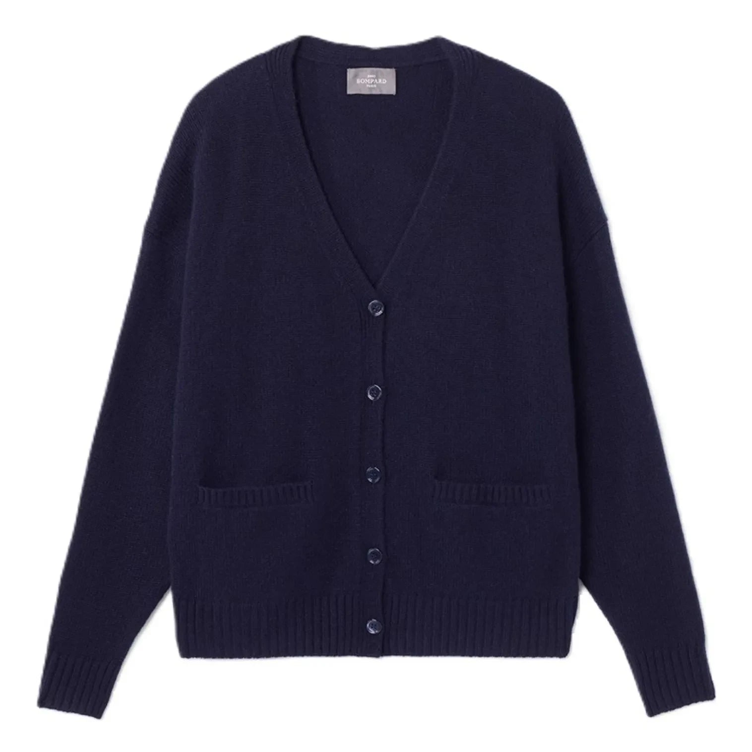 Bompard - Oversized Cashmere Vest | Navy Blue