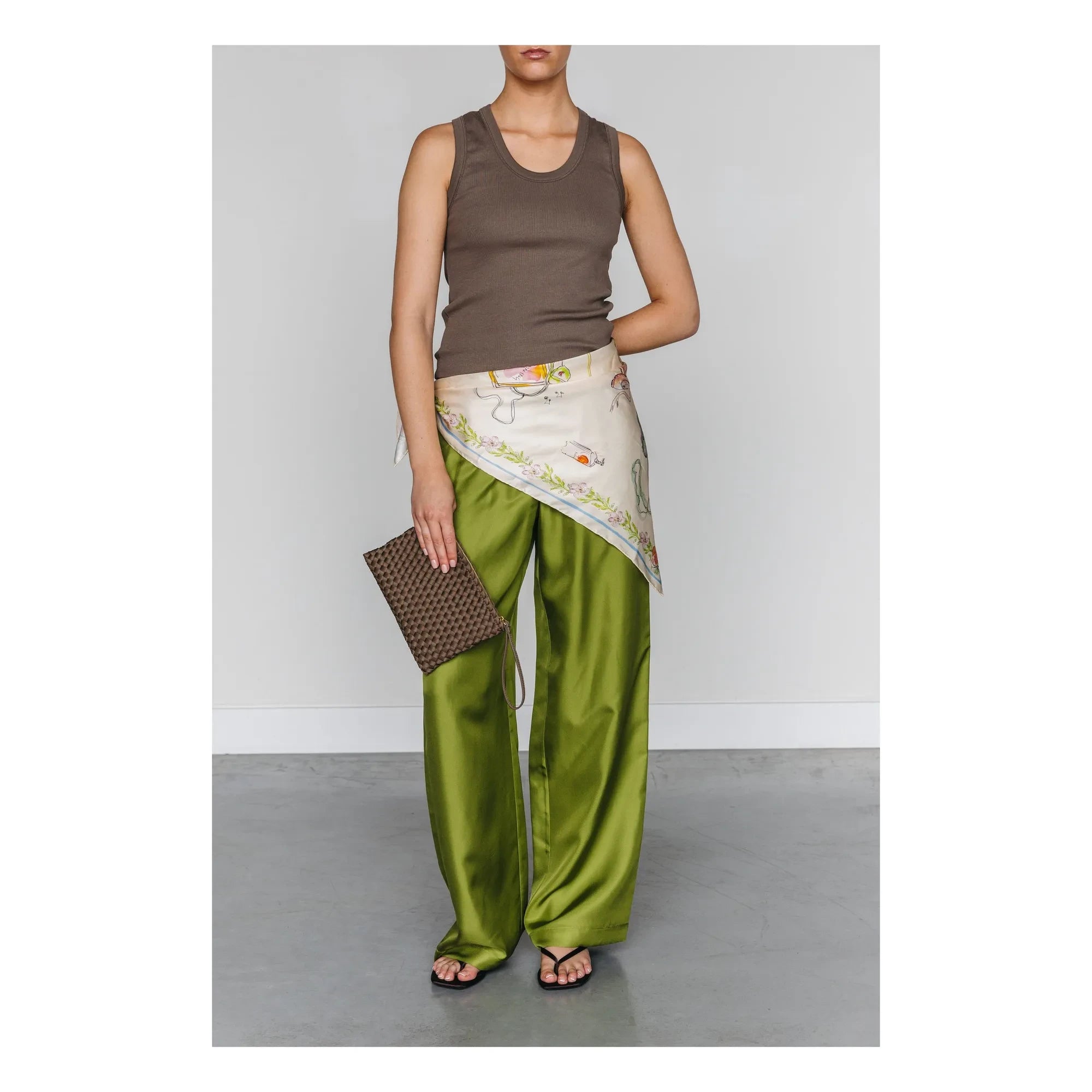 Marrea - Marrea Clutch Bag | Brown