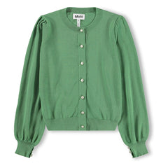 Molo - Guinevere Organic Cotton Cardigan | Green