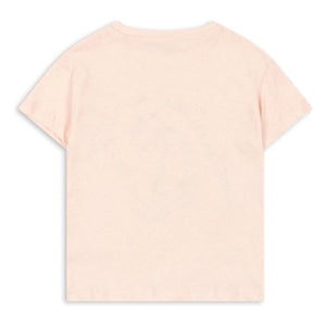 Konges Sløjd - Era Chat T-shirt Linen and organic cotton | Pink