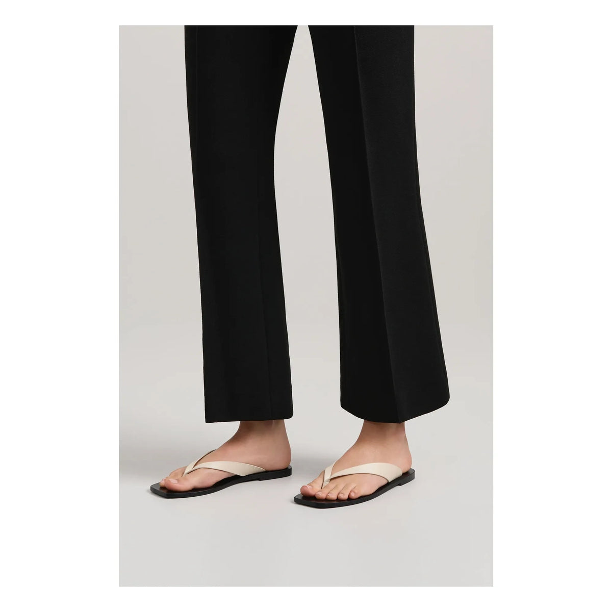 A. Emery - Kinto Two-Tone Sandal | Ecru
