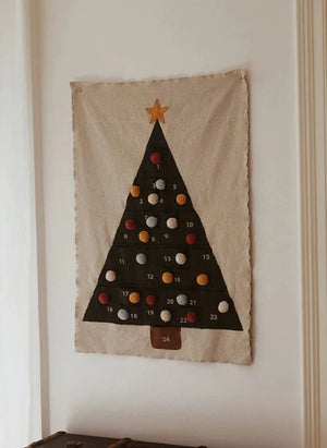 Lorena Canals - Christmas Tree Advent Calendar | Dark Green