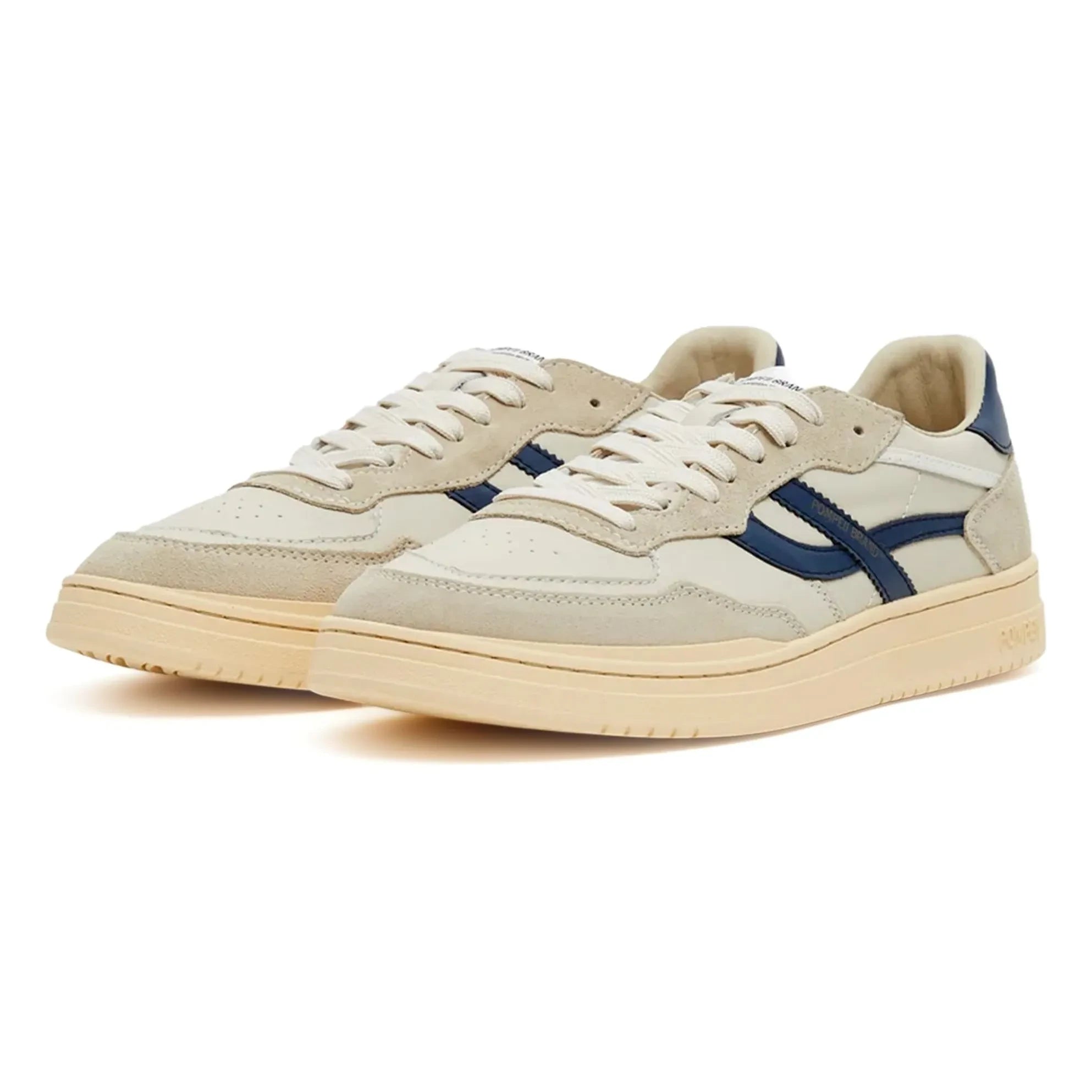 Pompeii - Elan Pippa Leather Sneakers | Ecru