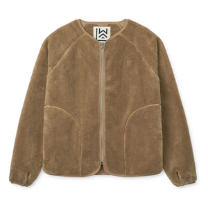 Liewood - Calina Recycled Fiber Sherpa Jacket - Women's Collection | Beige