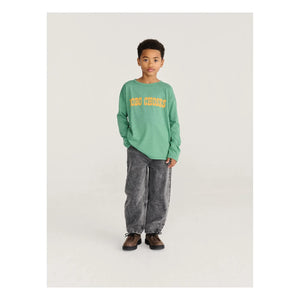 Bobo Choses - Washed Organic Cotton Jeans | Black