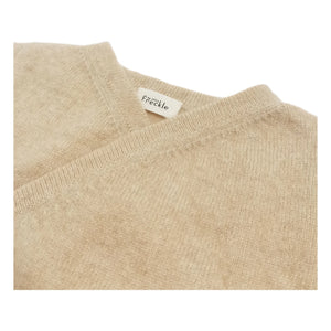 My Little Freckle - Baby Grow Organic Cashmere Romper | Caramel