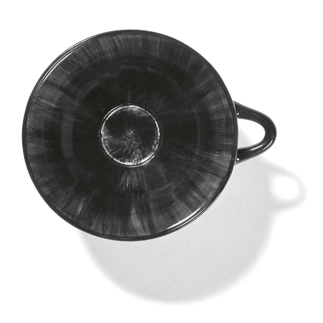 Serax - Ann Demeulemeester Ceramic Mugs - Set of 2 | Black
