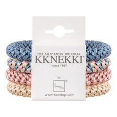 Bon Dep - 4-piece Kknekki Hair Clip Set | Blue