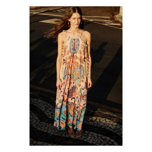 Farm Rio - Delhi Boho elbise | Pembe