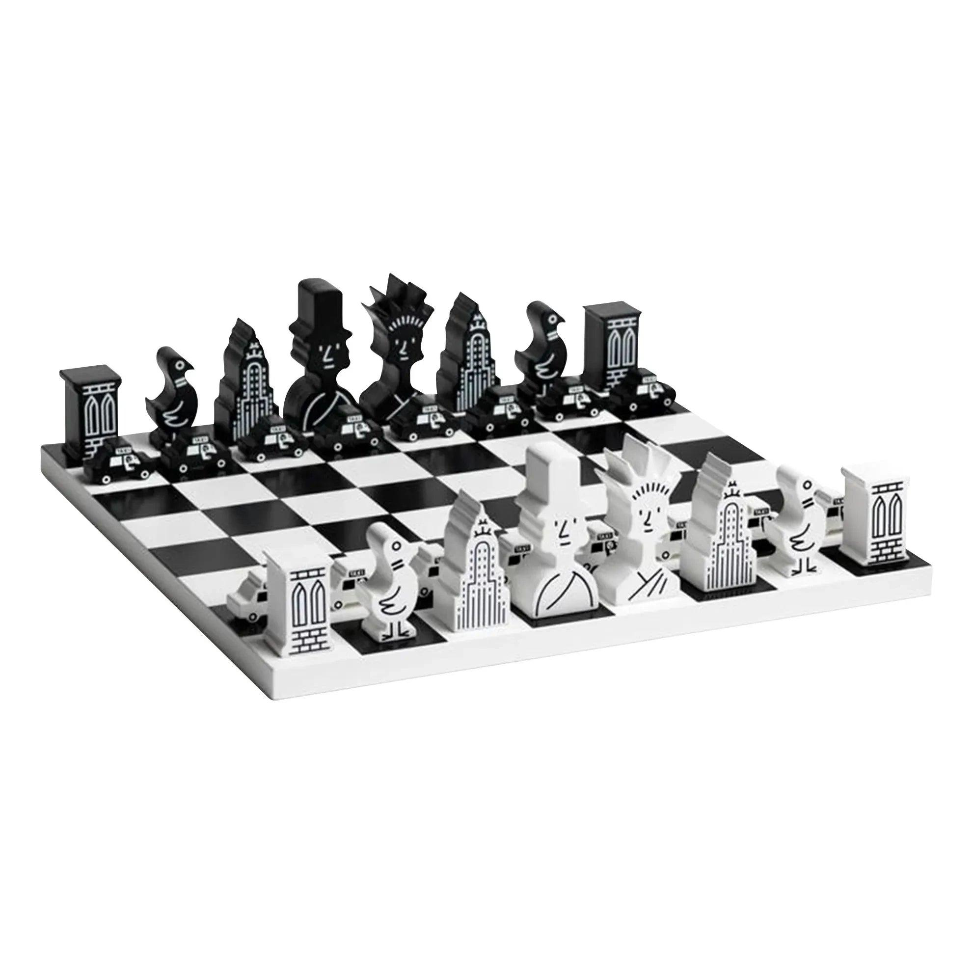PrintWorks - Chess Set - The New Yorker x PrintWorks