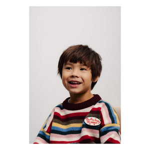 The New Society - Root Sweater Made from Recycled Fibers | Blue