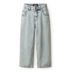 Molo - Aiden Organic Cotton Denim Pants | Light Blue