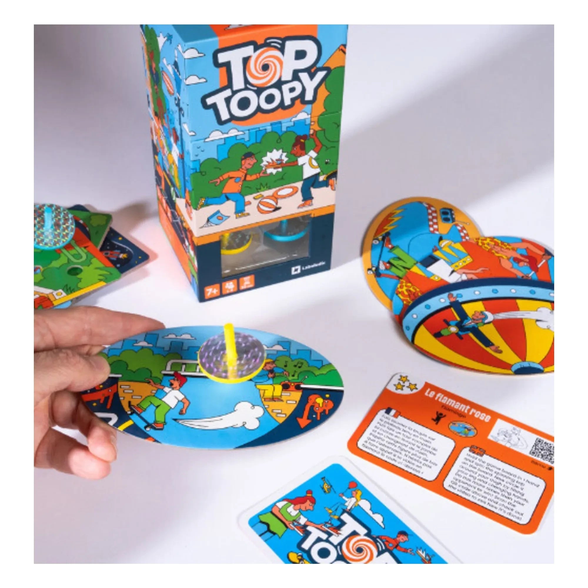 Laboludic - Top Toopy dönen top seti
