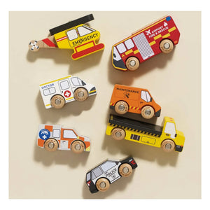 Le Toy Van - Kurtarma araçları - 7'li set