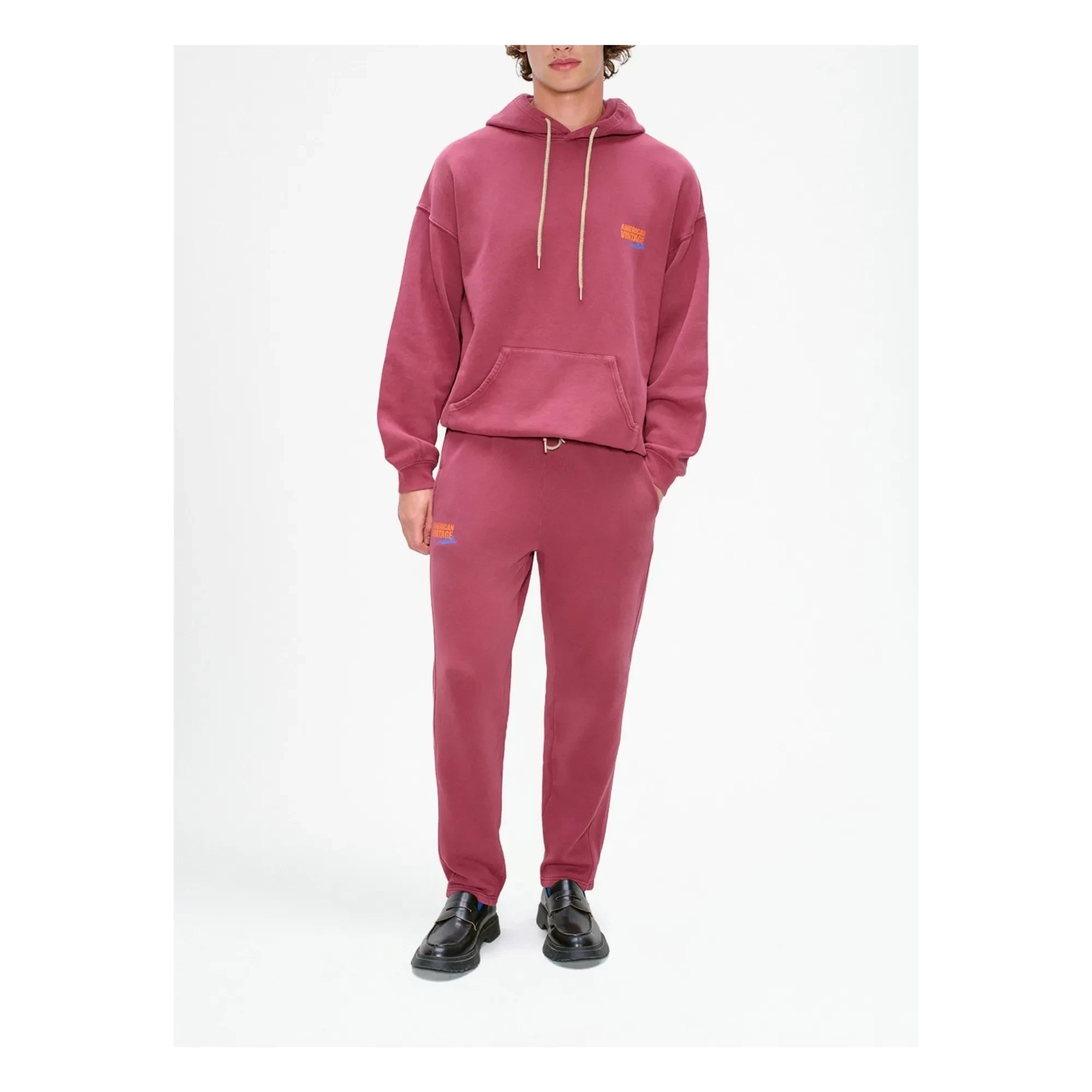 American Vintage - American Vintage X Smallable Collaboration - Izubird Hoodie | Crimson