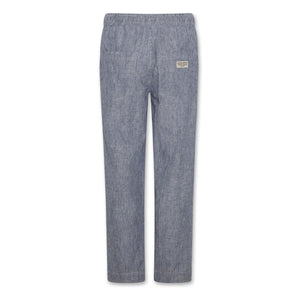 AO76 - Zach Striped Linen Pants | Blue