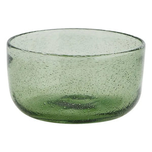 Madam Stoltz - Colorful Glass Bowl | Green
