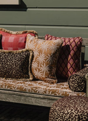 Palais - Maya cylindrical cushion | Leopard