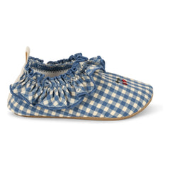 Konges Sløjd - Fresia Checkered Cherry Recycled Fabric Water Shoes | Blue