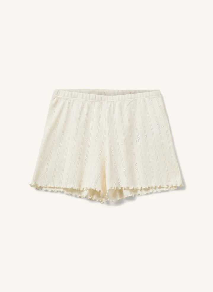 Sofie Schnoor - Short Pointelle Elisy | Ivory