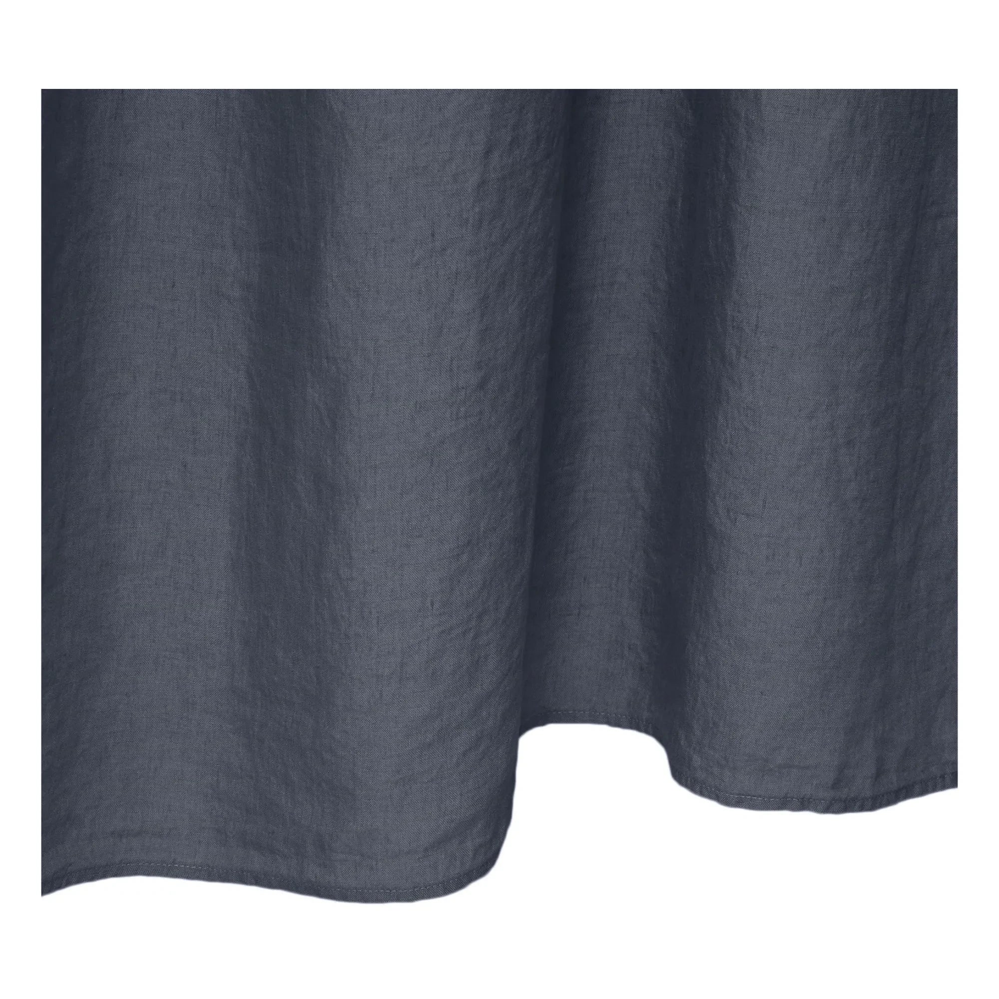 Communauté de biens - Washed Linen Curtain - 140 x 280 cm | Storm Blue