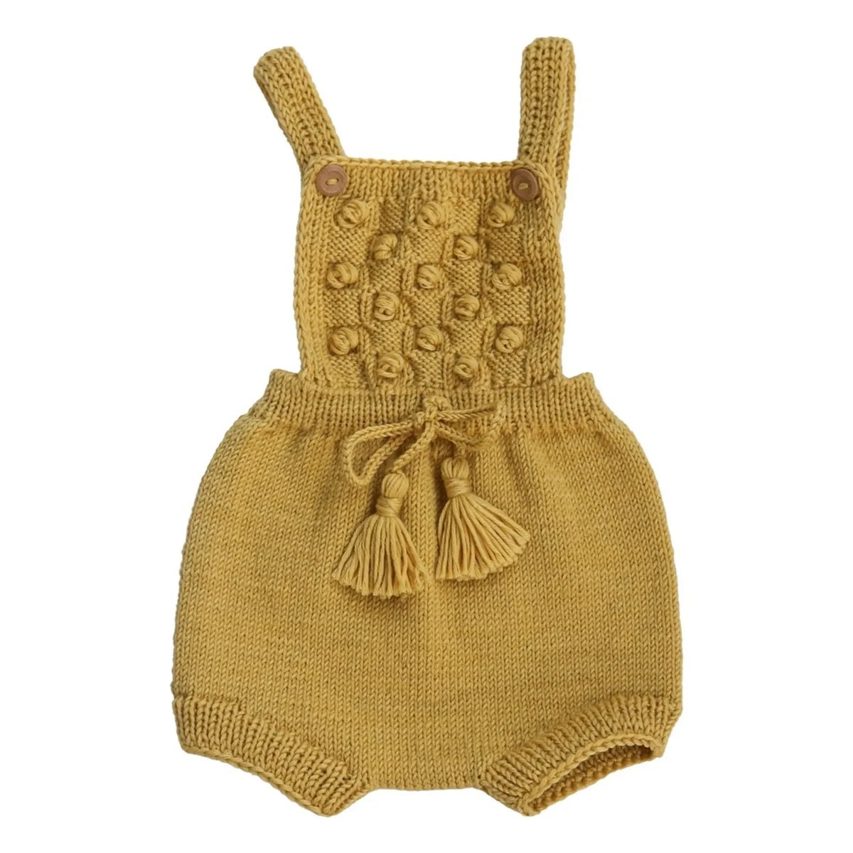 Kalinka - Ravena Merino Wool Romper | Yellow