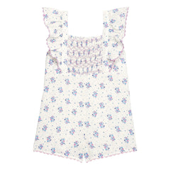 Louise Misha - Shalina Floral Romper | Cream