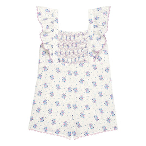 Louise Misha - Combishort Shalina Fleurie | Krem