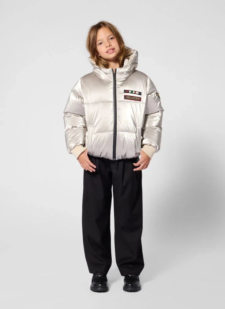 Zadig & Voltaire - Badge puffer jacket Zadig et Voltaire | White