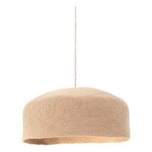 Muskhane - Felt House Lantern | Beige