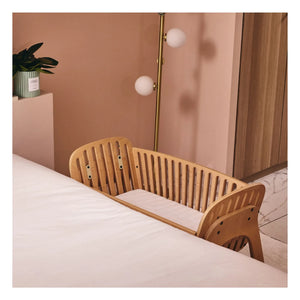 Charlie Crane - Kodo Crib Sheet with Elastic | Milk