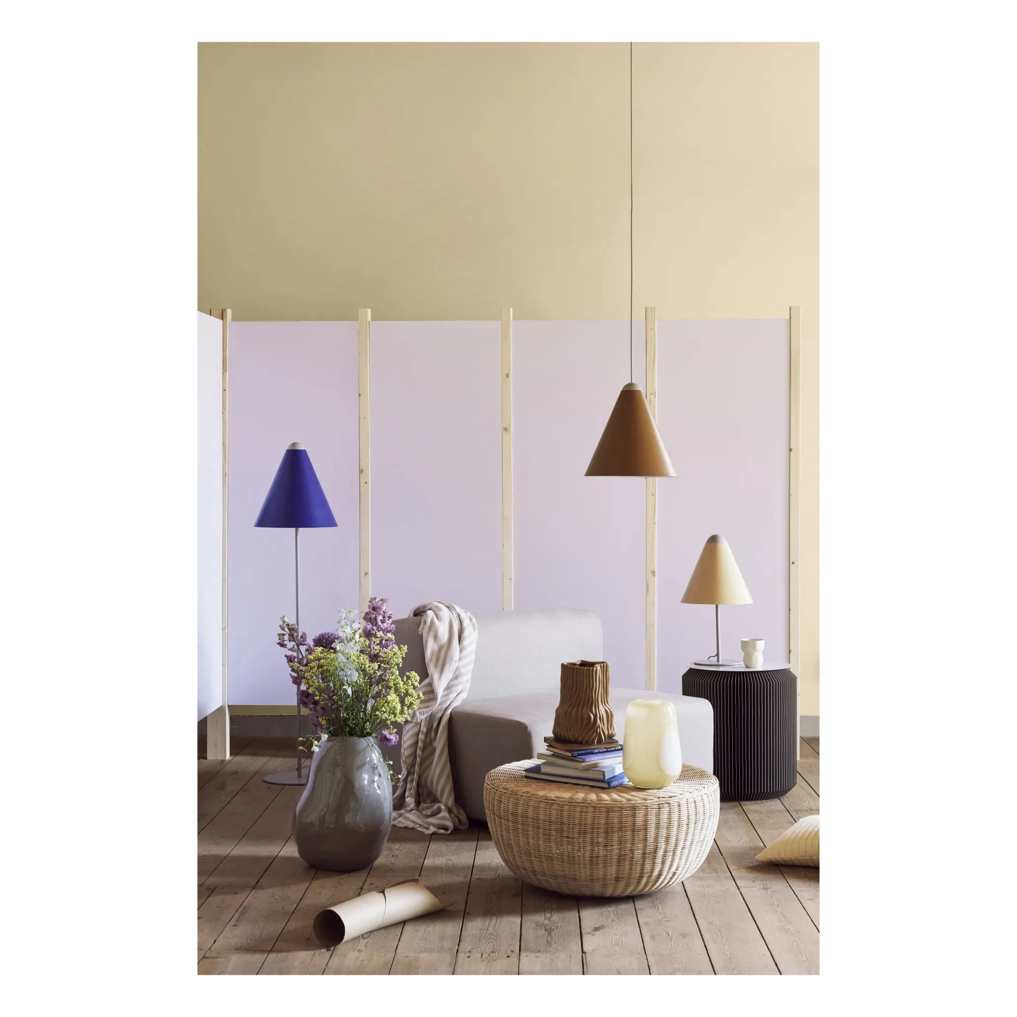 Broste Copenhagen - Pampa Side Table | Dark Slate