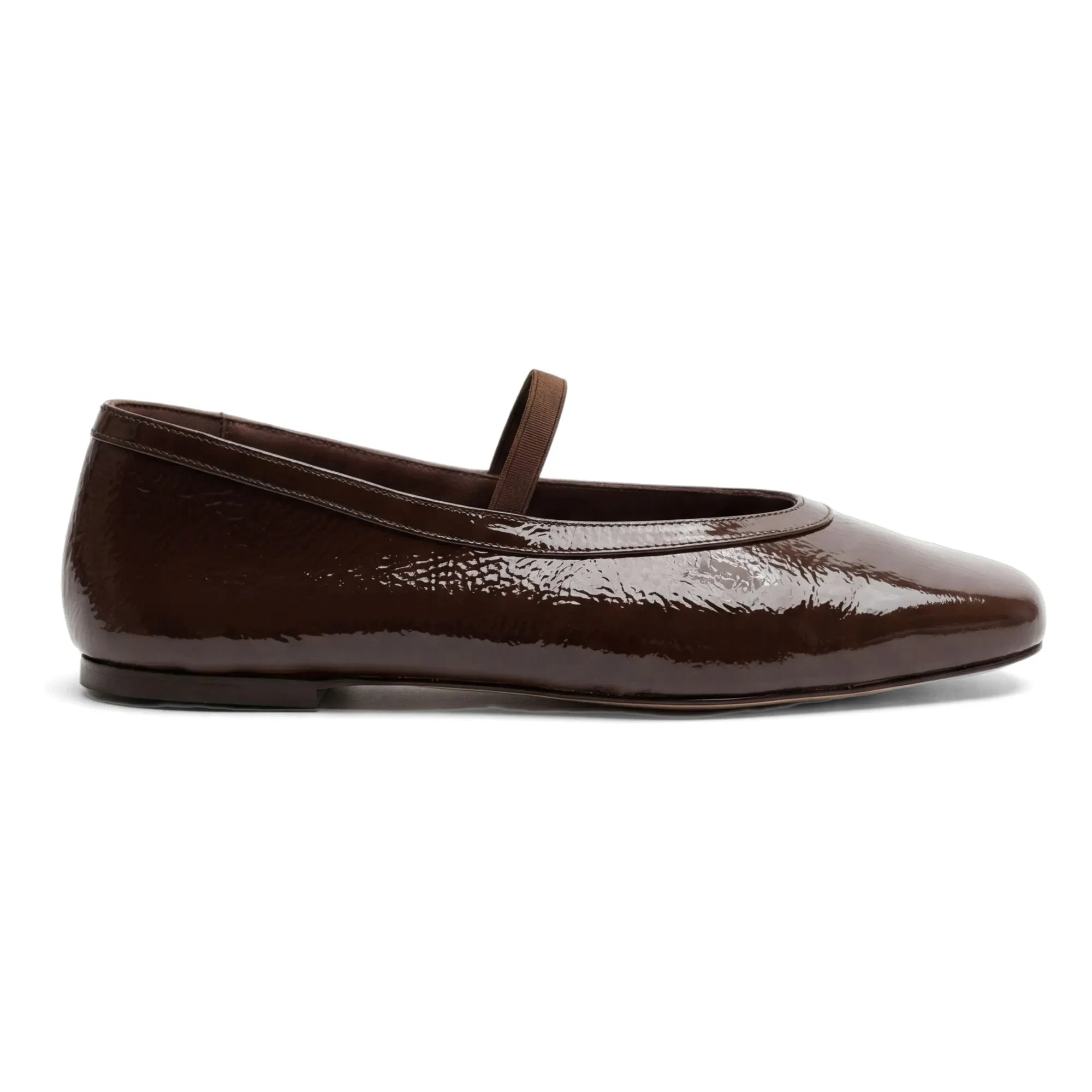 Rivecour - Babetler No.136 Patent Leather | Chocolate