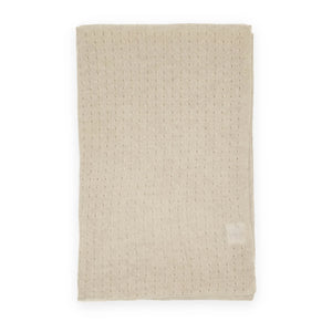 My Little Freckle - Organic Cotton Pointelle Blanket | Beige