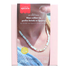 La Petite Épicerie - DIY kiti - Heishi ve kuvars boncuklu kolyem