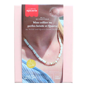 La Petite Épicerie - DIY kiti - Heishi ve kuvars boncuklu kolyem