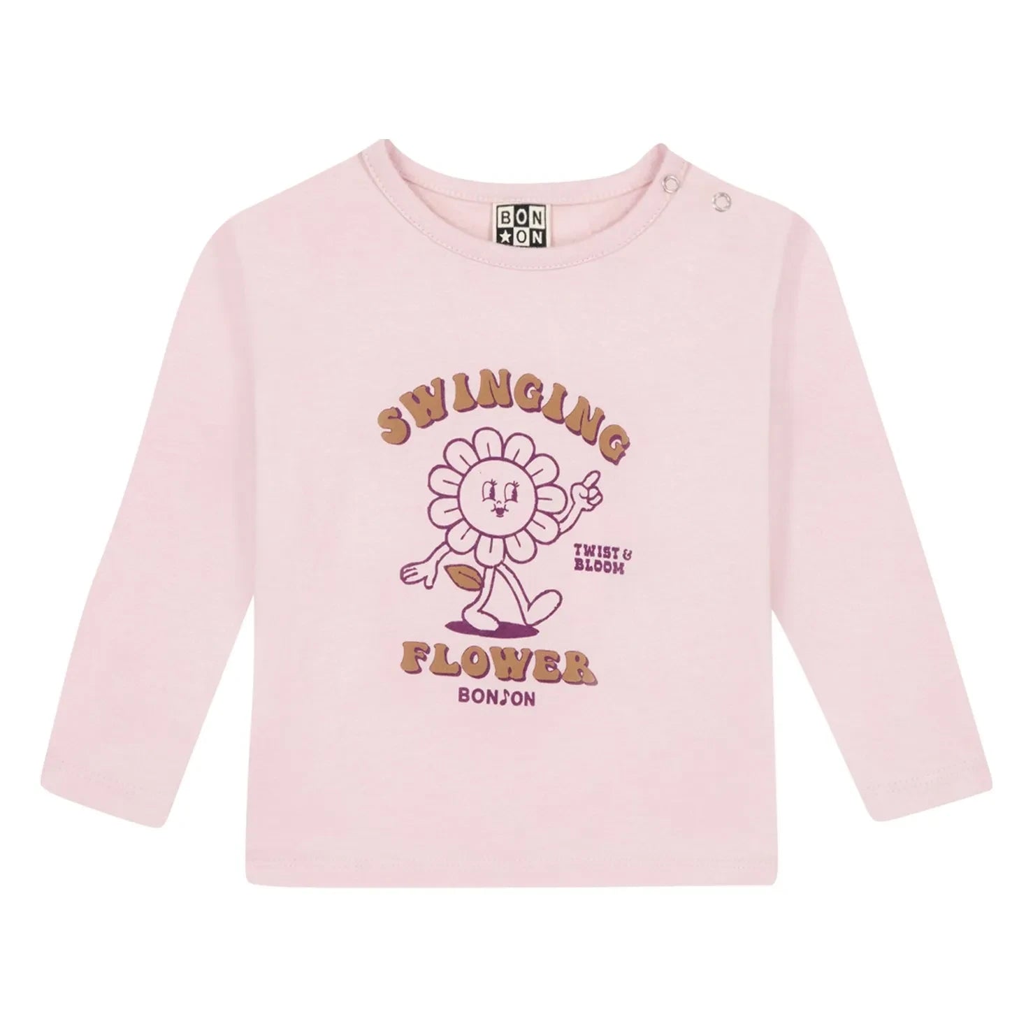 Bonton - Cab Swinging T-Shirt | Light Pink