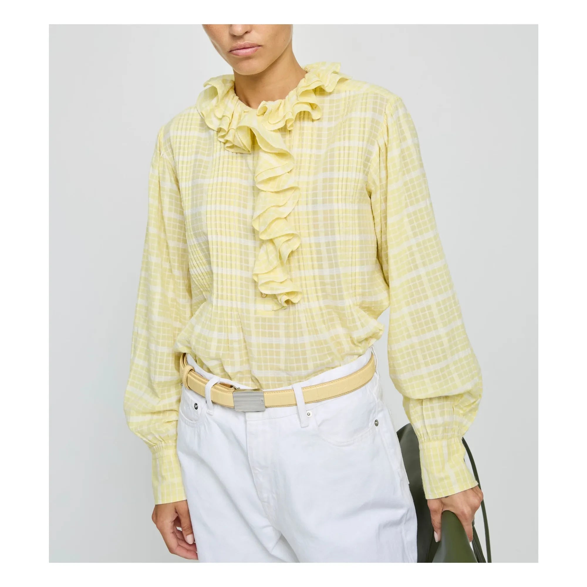 Laurence Bras - Phibi Cotton Blouse | Yellow