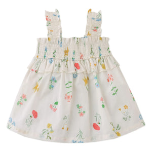 Gingersnaps - Jennie Gathered Top | White