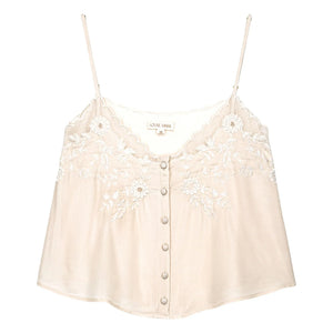 Louise Misha - Suena Strap Top | Cream