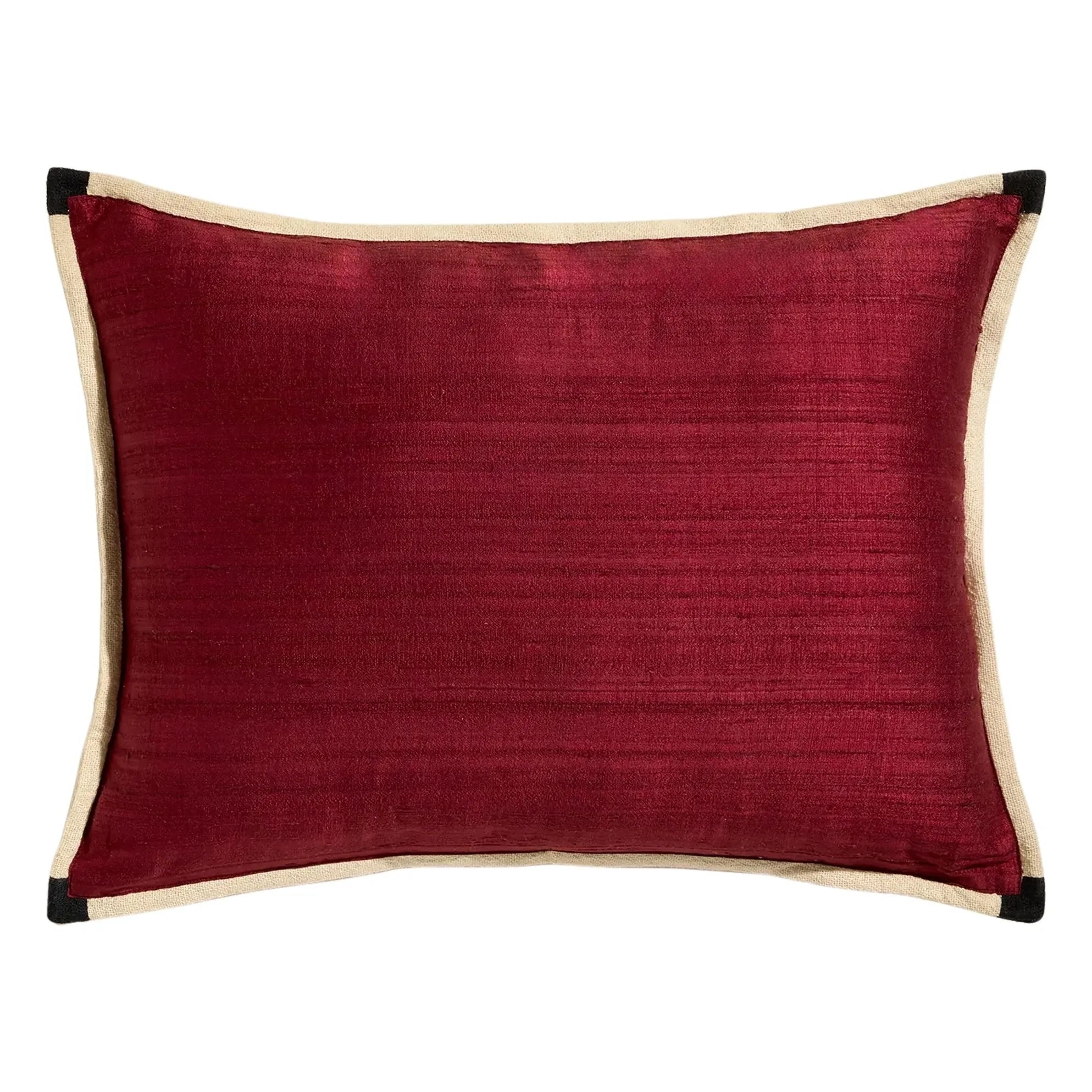 Maison Sarah Lavoine - Silk Pillow Sequence | Red