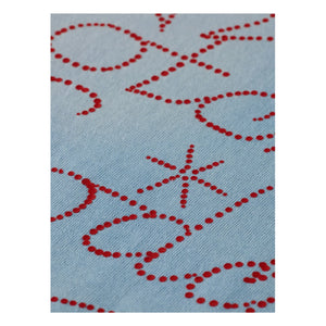 Scotch & Soda - Artwork Washed Organic Cotton T-Shirt | Light blue