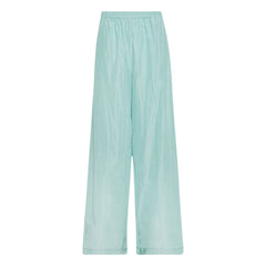 Forte Forte - Palazzo Taffeta Pants | Aqua