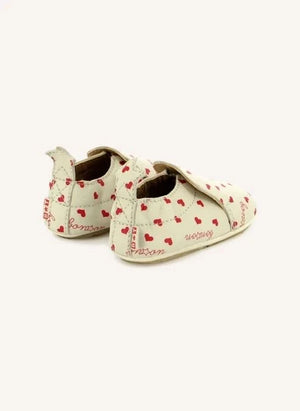 Bonton - Doudou Star Hearts Terlik | Beyaz
