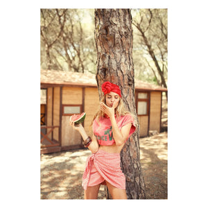 Sisters Department - Francesca Cotton T-Shirt | Pink