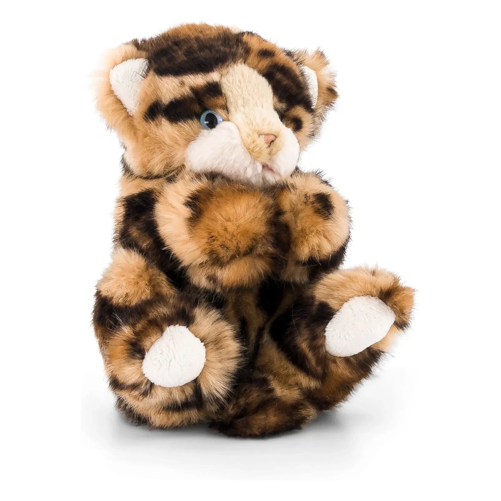 La Pelucherie - Gustave Tabby Plush Cat 25 cm | Brown